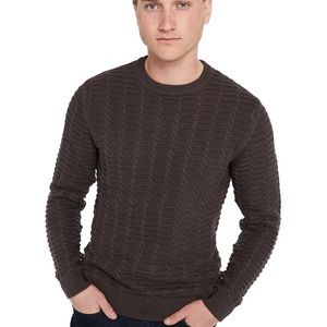Buffalo Waffle-textured Sweater/Pullover Medium